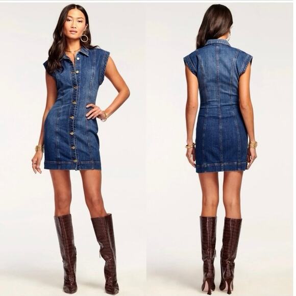 Ramy Brook Dresses & Skirts - NWT - Ramy Brook - Lolita Denim Mini Dress - Size 32